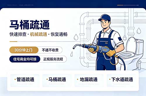 昆明马桶疏通