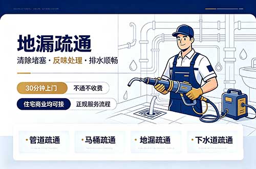 昆明地漏疏通